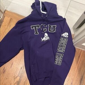 Champion Purple TCU Hoodie